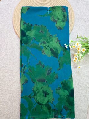 Ocean Blue - Georgette Saree