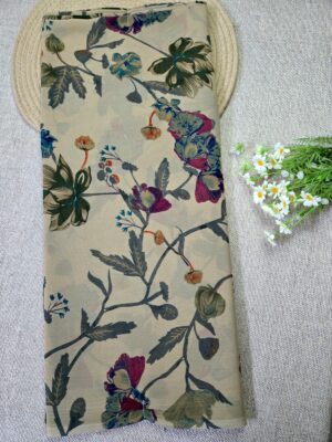 Beige - Georgette Saree